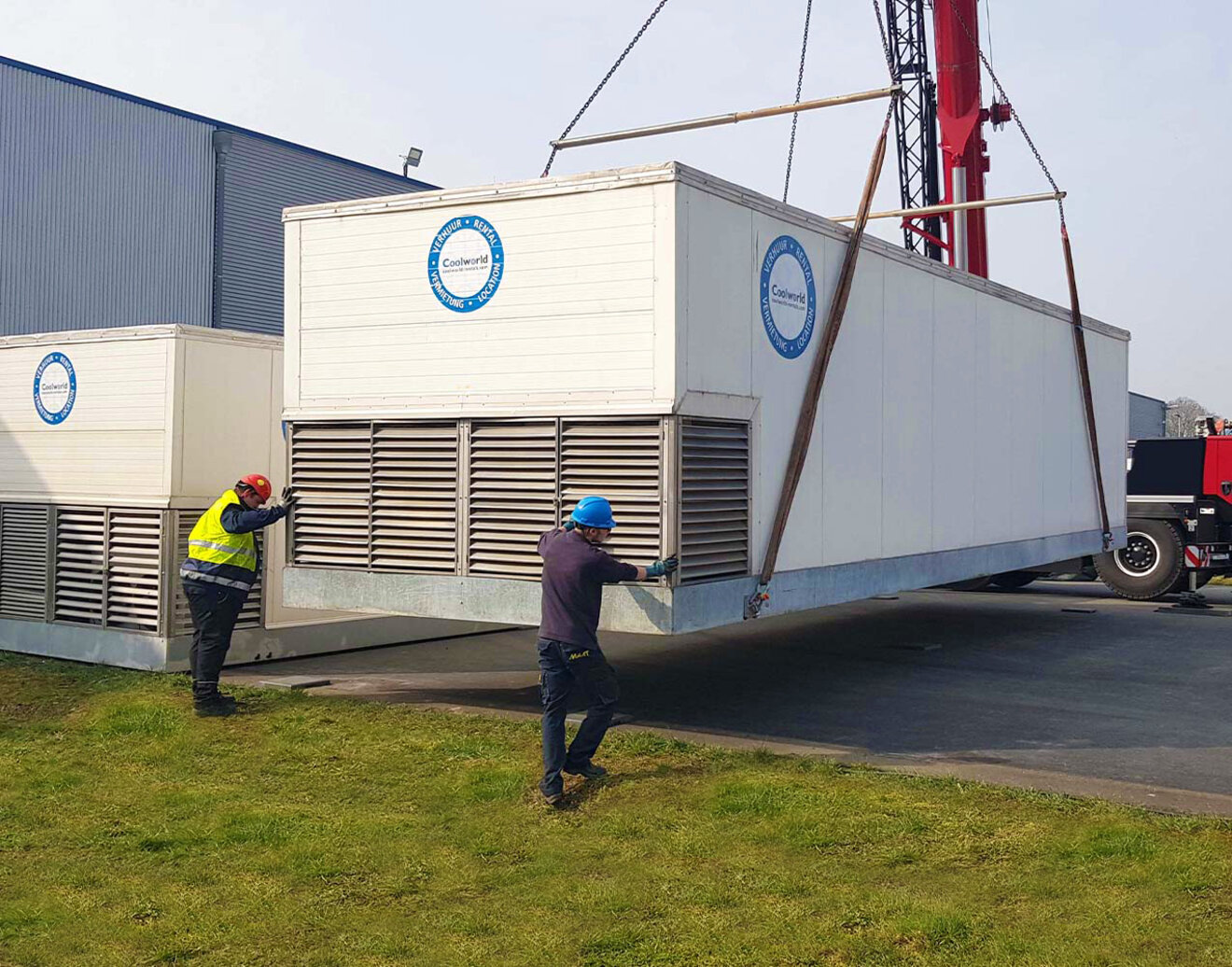 Cold storage rental solutions. Full service solutions | Coolworld Rentals