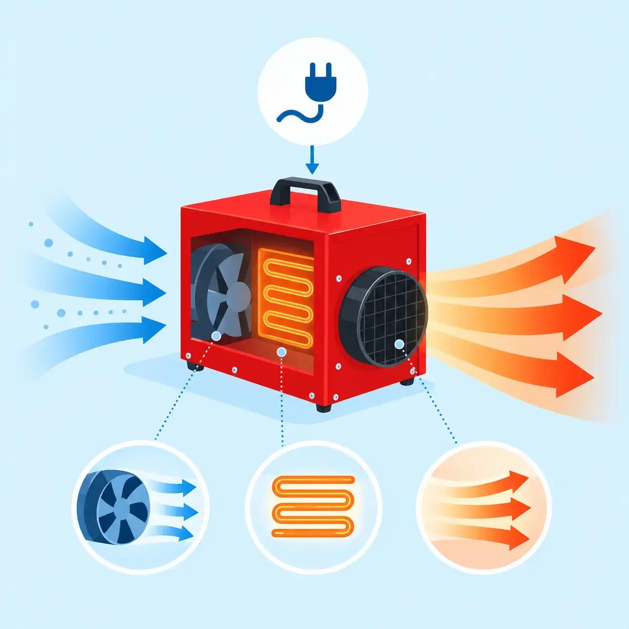 Electric heater - how it works