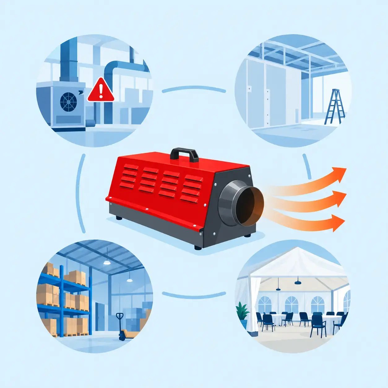 Electric heaters - applications