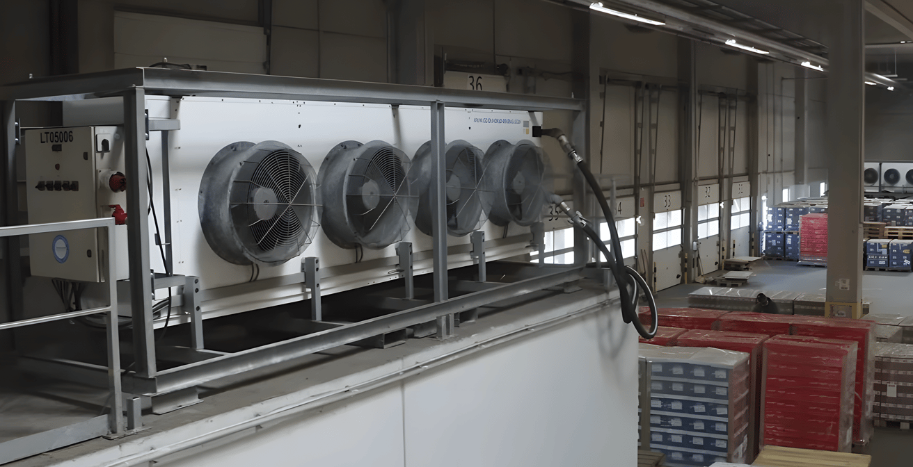 Regarder la vidéo maintenant 👉 Gronotte Frische Logistik se prépare à affronter les étés caniculaires grâce à la solution de refroidissement de Coolworld — Photo du projet n° 1