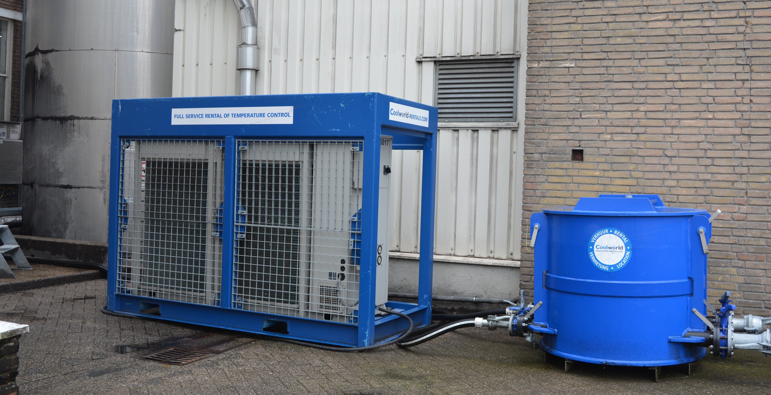 Tijdelijke ruimtekoeling snoepfabriek in de zomer — projectafbeelding 6