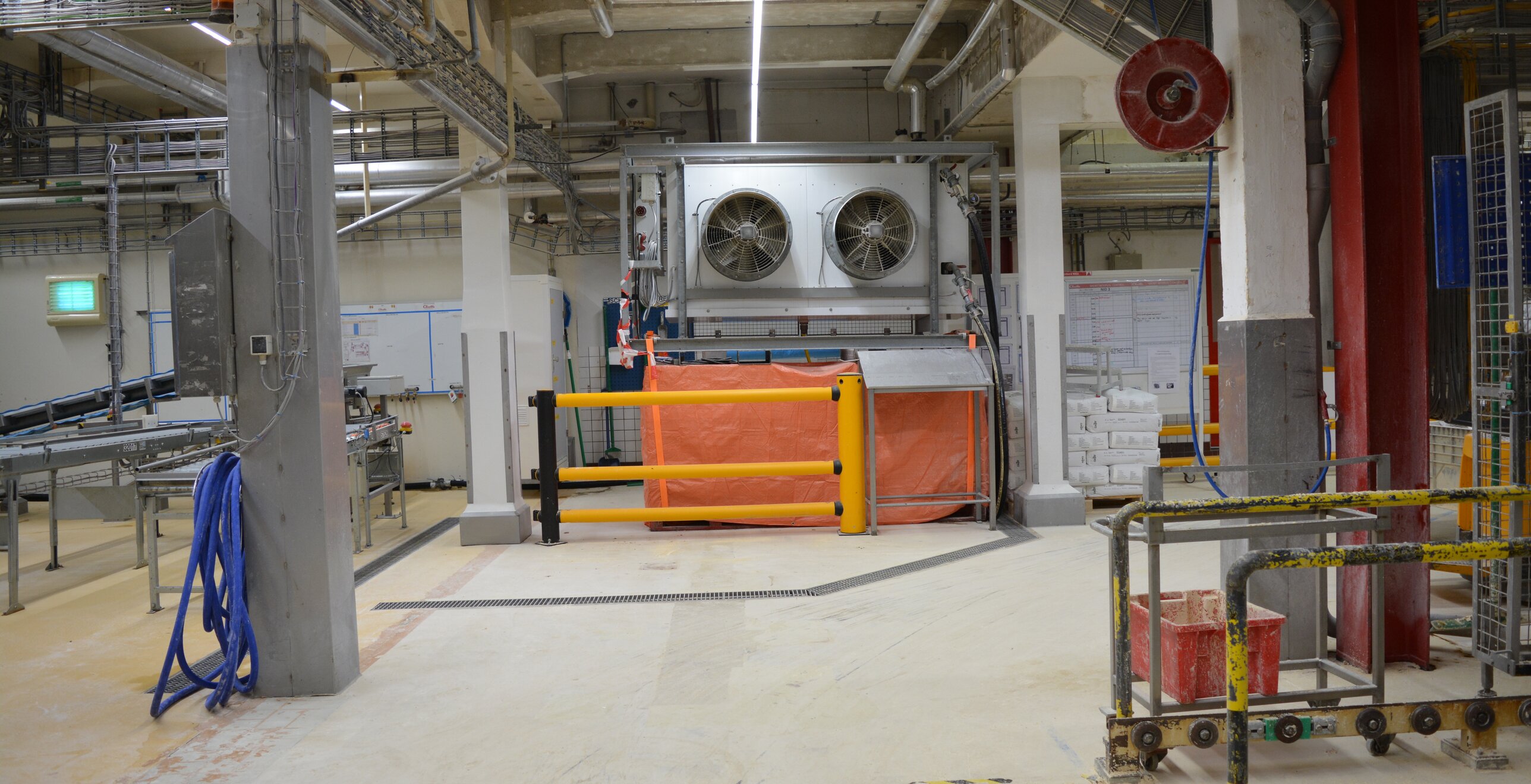 Tijdelijke ruimtekoeling snoepfabriek in de zomer — projectafbeelding 3