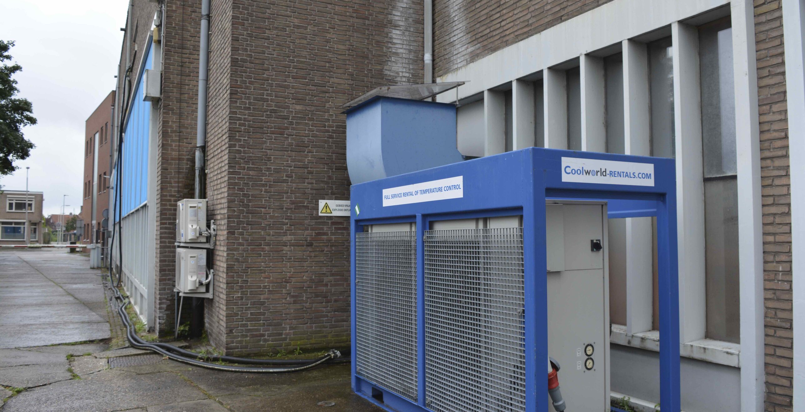 Tijdelijke ruimtekoeling snoepfabriek in de zomer — projectafbeelding 10