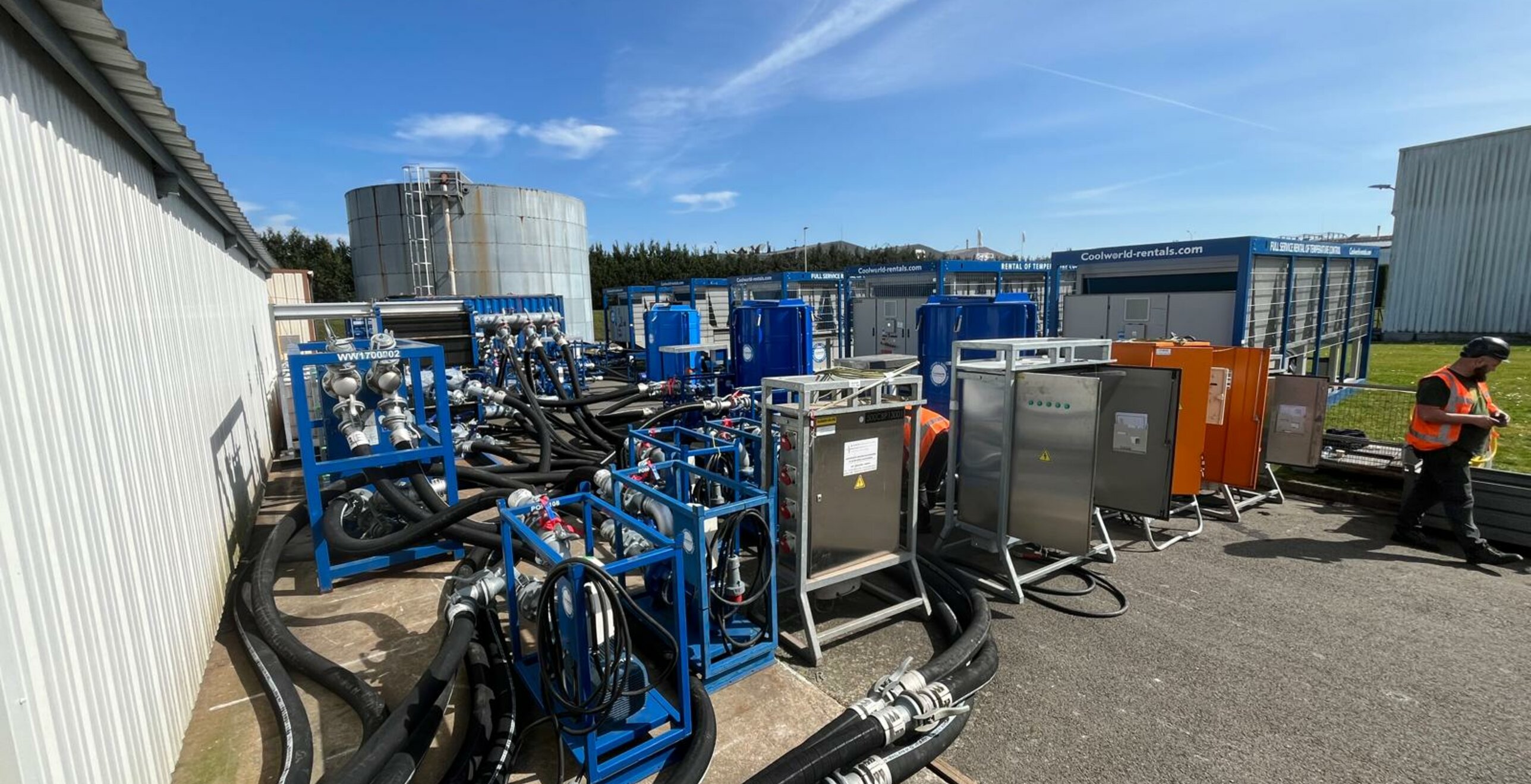 Installation temporaire pour une fromagerie industrielle — image du projet 2