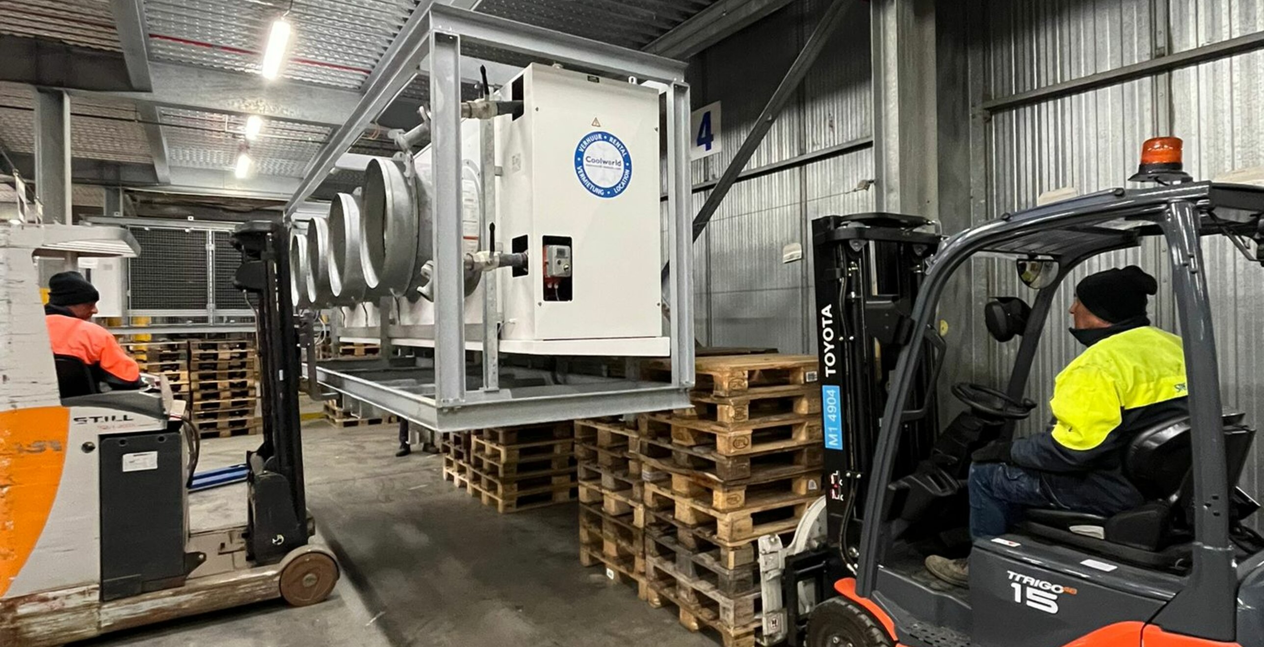 -24 °C à la demande – solution de réfrigération d’urgence sur mesure pour une entreprise de logistique — image du projet 2