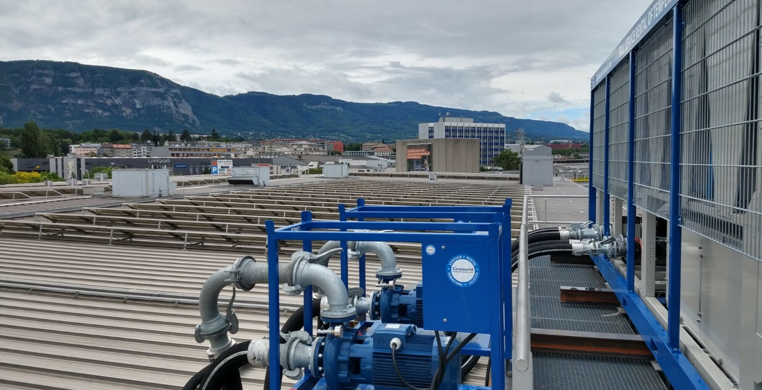 Le système de réfrigération Coolworld comme solution d’urgence : un confort climatique pour le centre commercial MParc — image du projet 2