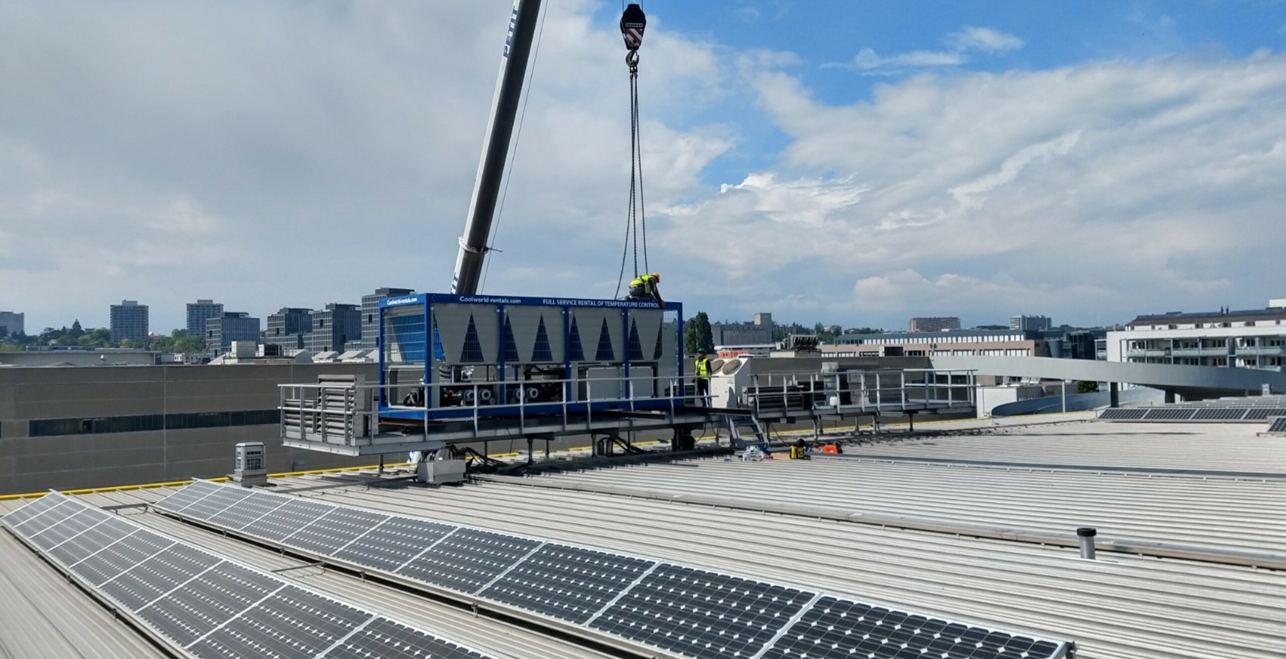 Le système de réfrigération Coolworld comme solution d’urgence : un confort climatique pour le centre commercial MParc — image du projet 3