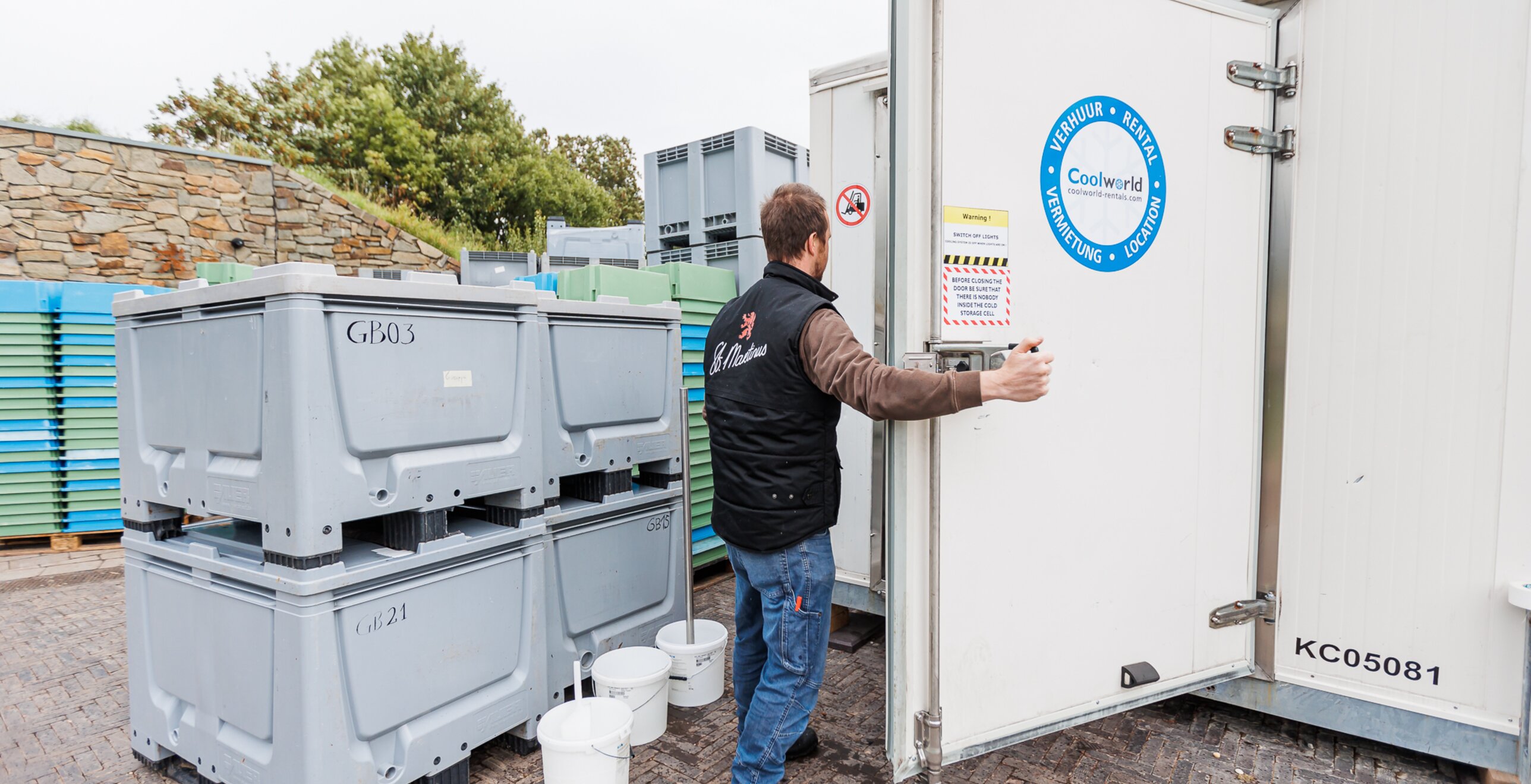 Huur koelcellen uitkomst tijdens oogstseizoen — projectafbeelding 2