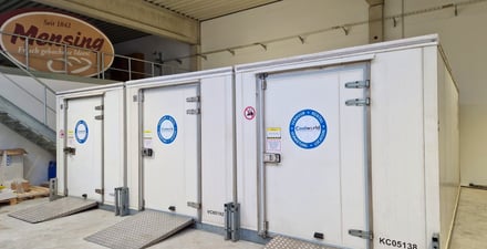 Temporäre Kühlzellen sichern Produktion bei Bäckerei Mensing