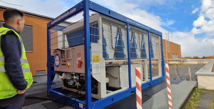 Effizienz und Kompetenz: Kaltwassersatz rettet Betrieb in Klinikum