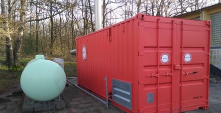 Energieeffiziente Innovation: Heizcontainer jetzt auch mit Flüssiggas betreibbar