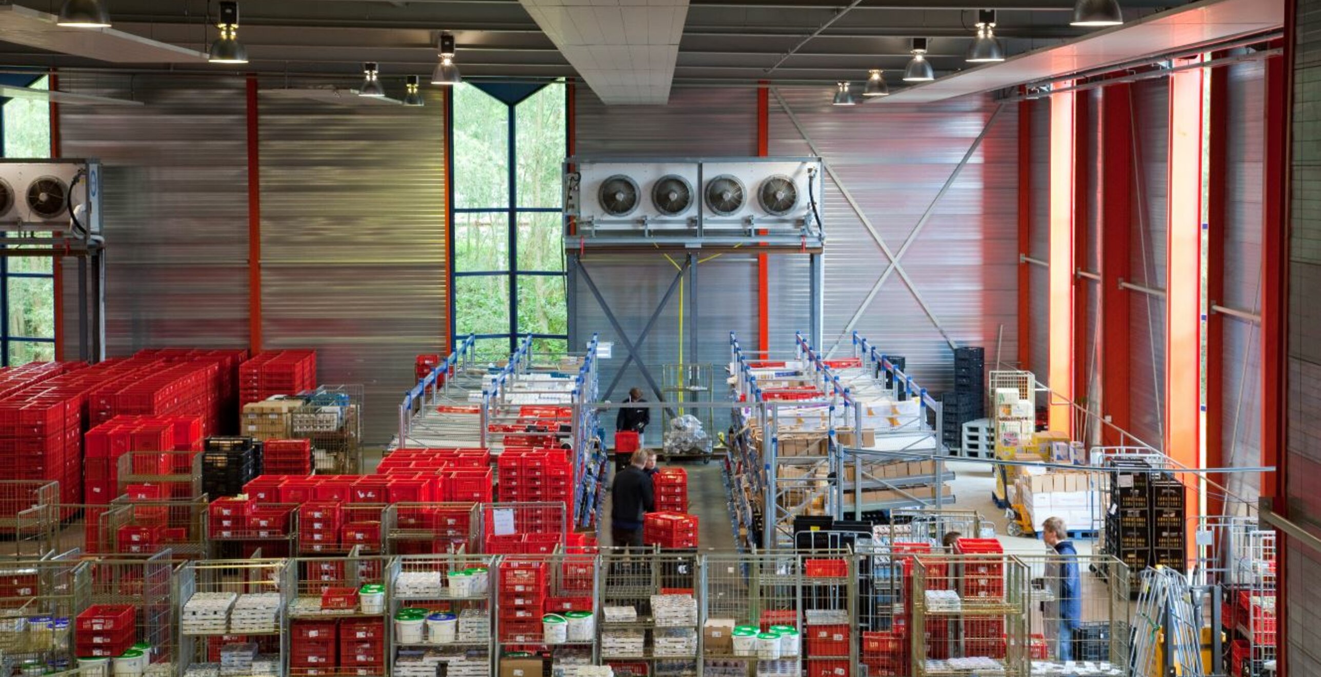 Sofortige Hilfe nach Brand: Mobile Kühlung sichert den Betrieb bei Huuskes — Projektbild 2