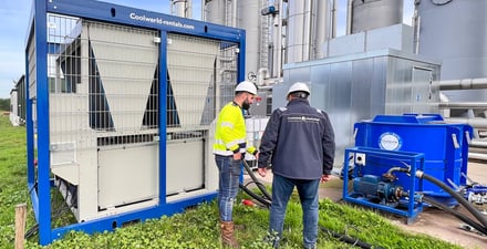 Wie eine gemietete Temperaturregelung Ihre Biogasanlage effizient und betriebsbereit hält
