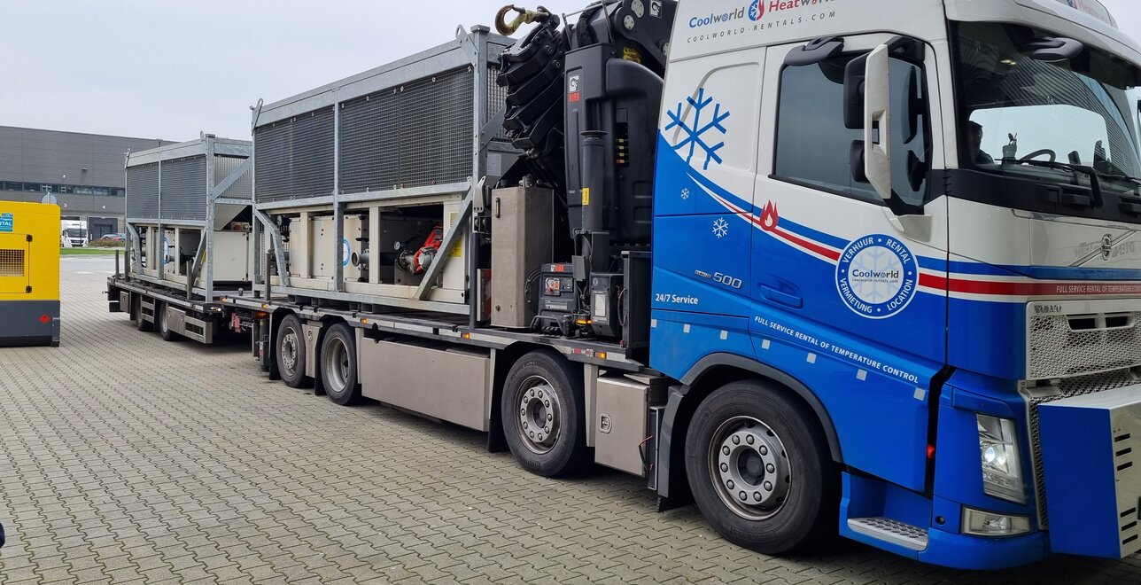 Transport en plaatsing op locatie wordt volledig verzorgd