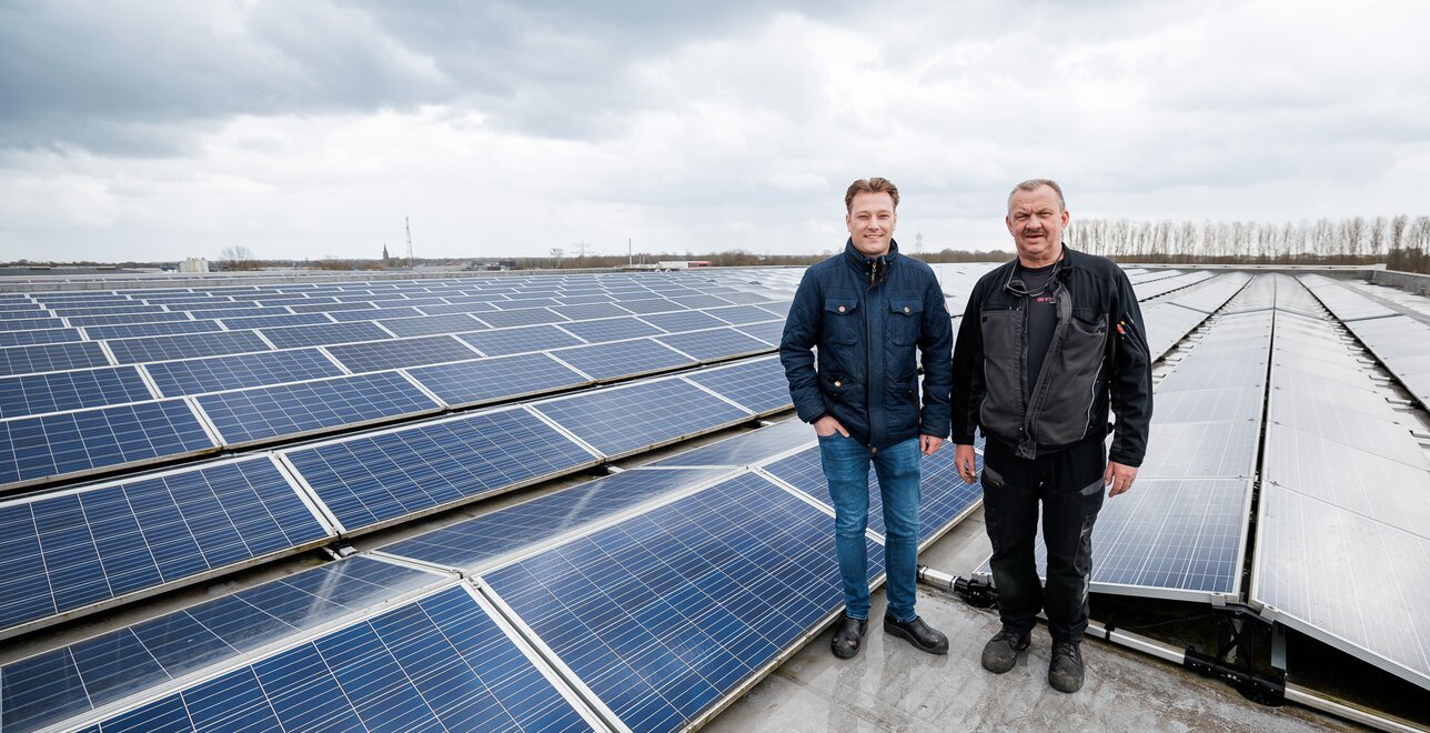 12.000 zonnepanelen, een vaste duurzame basis in de stroomvoorziening.